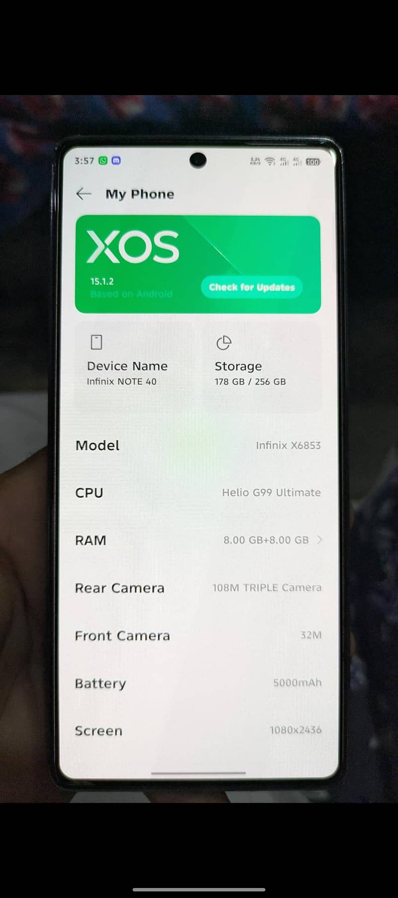 Infinix Note 40 9