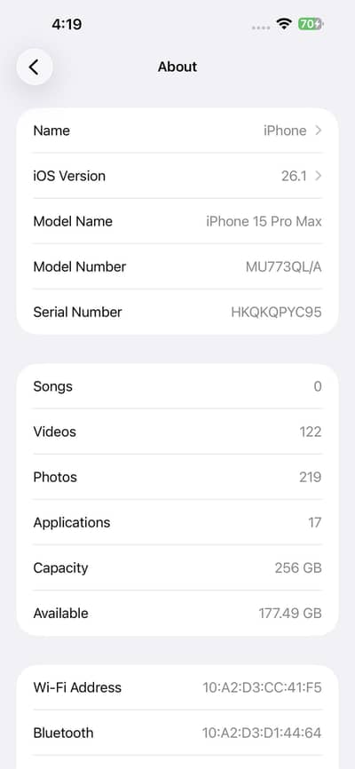 Apple iPhone 15 Pro Max