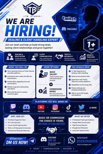 Hiring new staff