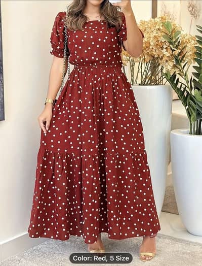 Korean maxi frocks skirts with free Hairbow or scrunchies