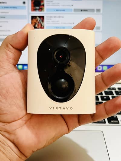 VIRTAVO WiFi Security Camera 1080p FHD | 4400mAh Rechargeable Battery