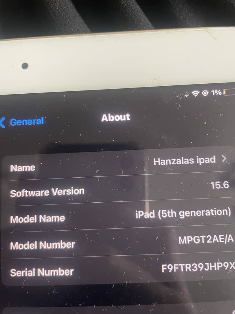 Ipad 5th gen 1