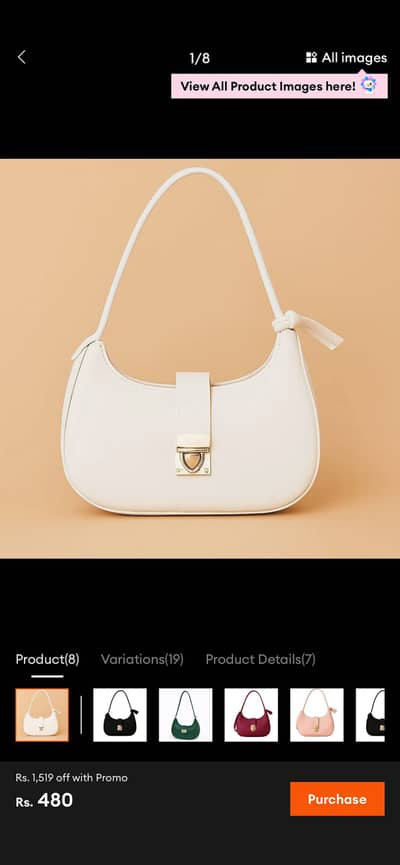 Women collection leather bag
