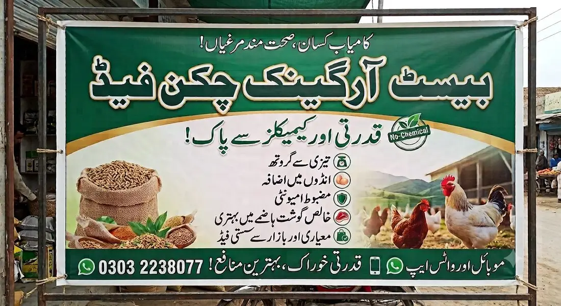 all type of poultry feed available in mesh form