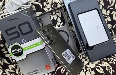 Infinix Note 50 in box pack condition
