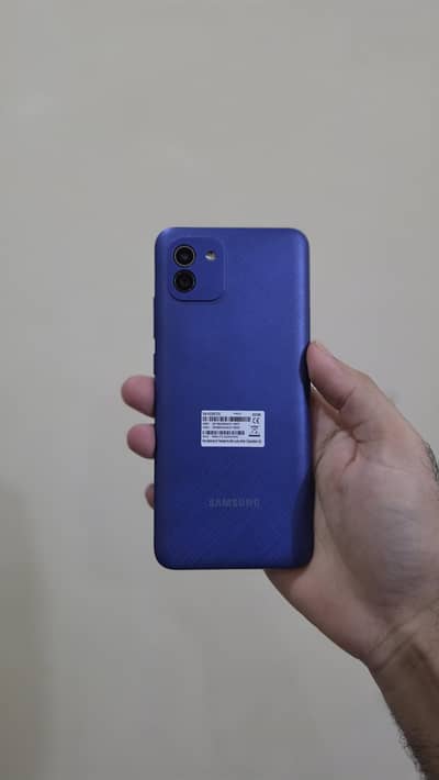 Samsung Mobile A03 dual pta approved 3/32