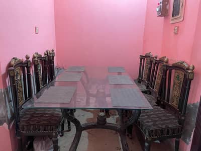 Dinning table with 6chairs