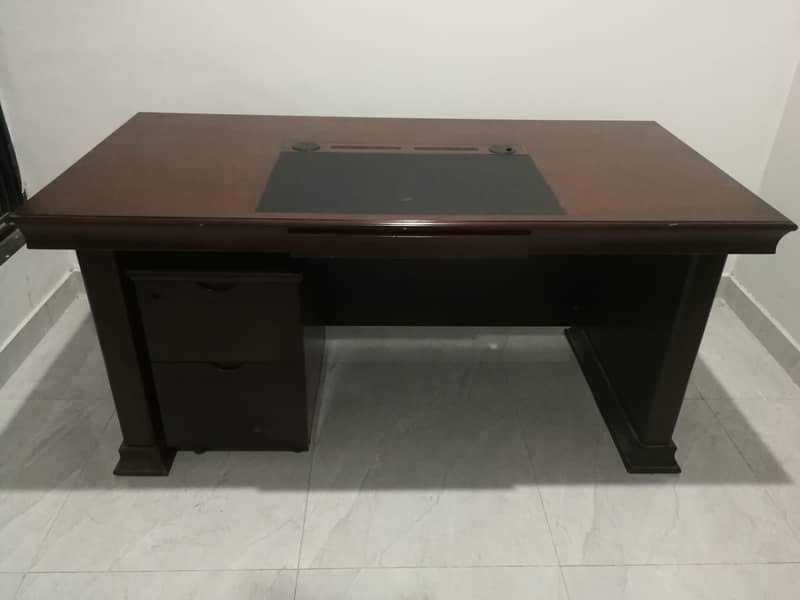 Table and filing console 4