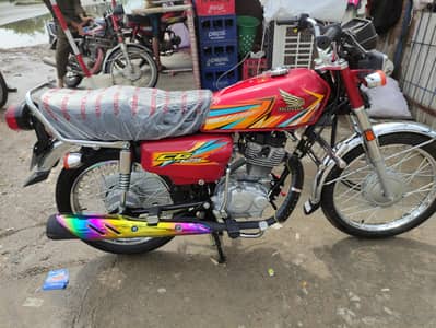 Honda Cg 125 Just 800 miter use