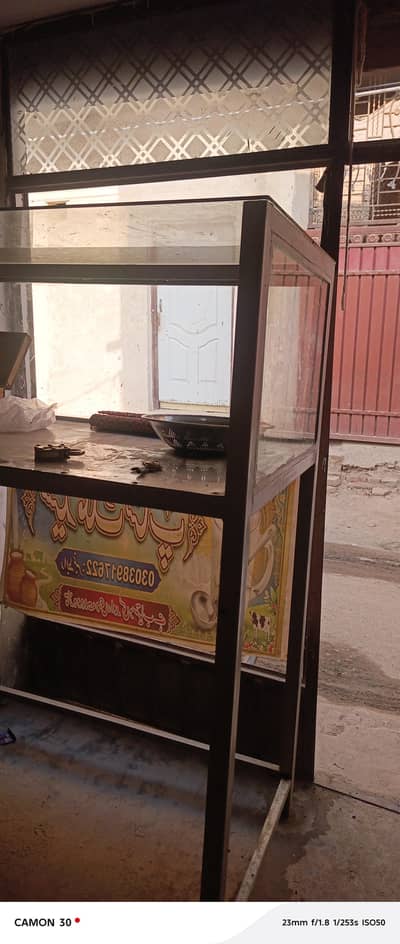 counter of milk shop