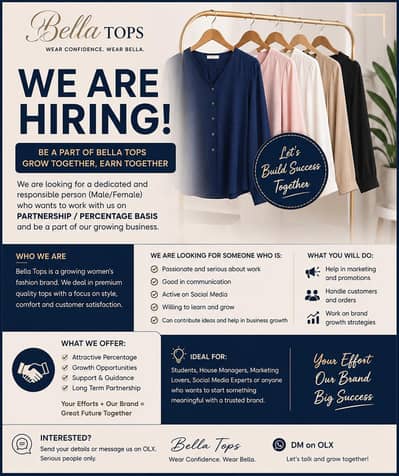 Business Partner / Social Media Sales Partner – Percentage Basis
