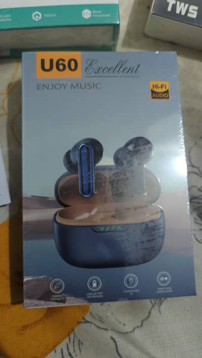 U 60 airbuds box pack