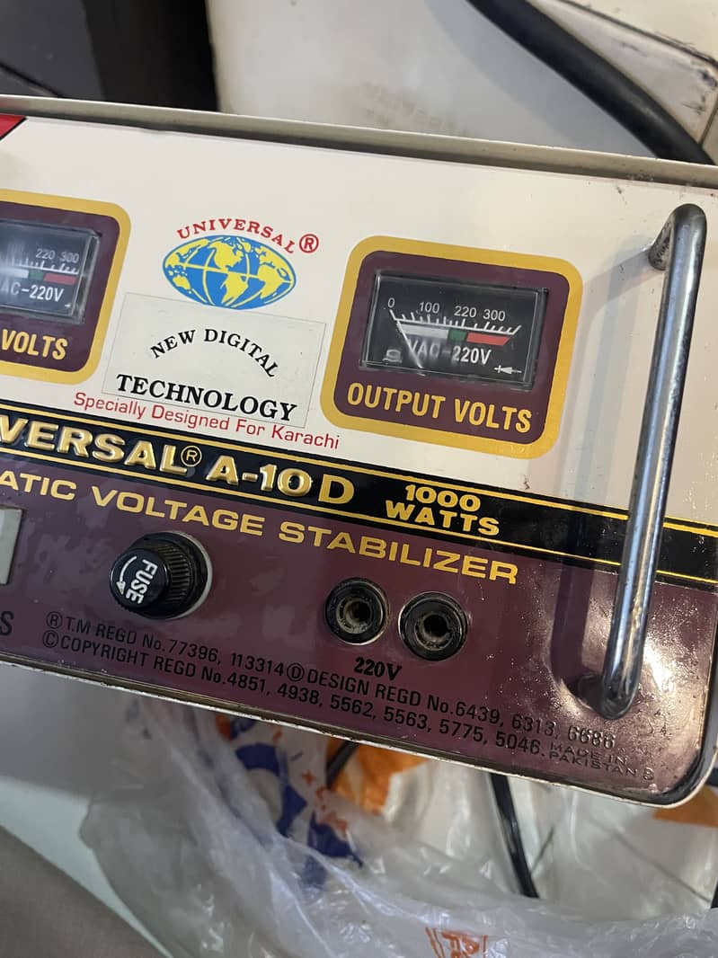 Universal voltage stablizer 1