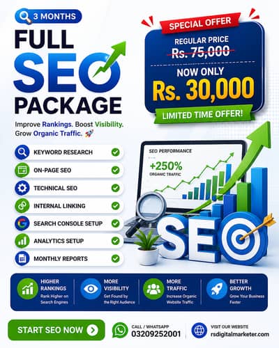  Meta Ads, Google Ads, SEO, Shopify Store & Website Design Services