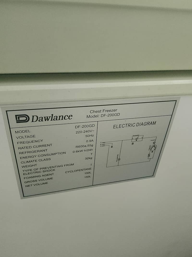 dawalance refigrator 4