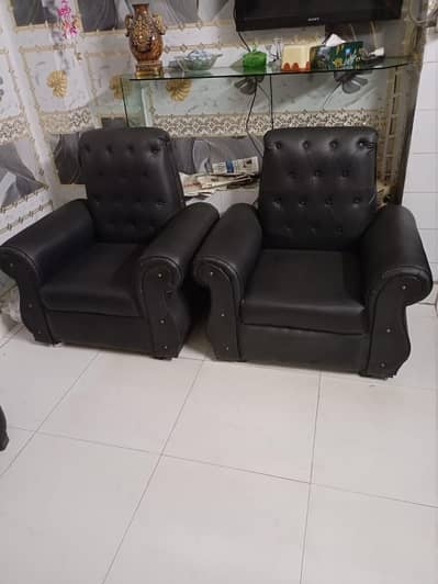 Leather sofa chairs 2 bed room sofa chairs