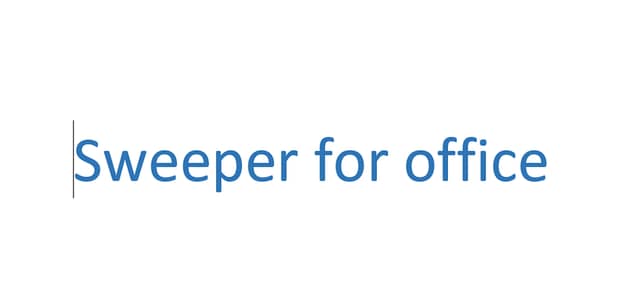 Sweeper