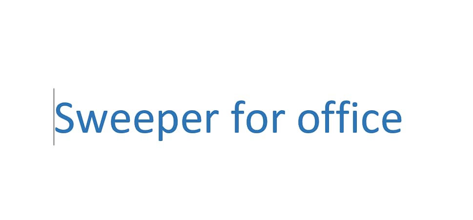 Sweeper 0