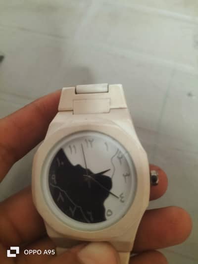 Aurawatch In white colour