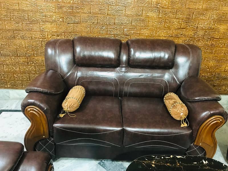 Leather Sofa Set 1