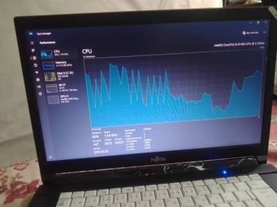 FUJISTU laptop i3 8gen.  8gb ram ddr4   256 SSD  Windows 11 new  pice