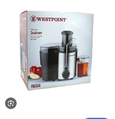 Brand: Westpoint Pakistan Deluxe Juicer, Extra power motor 500 Watts,