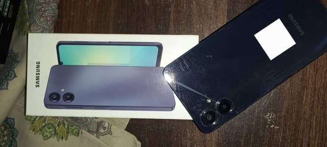 Samsung Mobile A06 6/128 with box and genuine cable