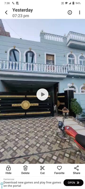 10 Marla House For Sale Barnd New Good Location With Gas