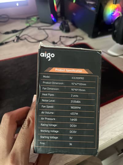 CPU cooler aigo ICE200 pro