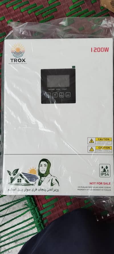 Title: Trox REVO VM II PRO 1200W Off-Grid Solar Inverter