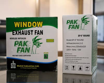 Pak Fan EP-6 Round 6 Inch Exhaust Fan 220V 13W