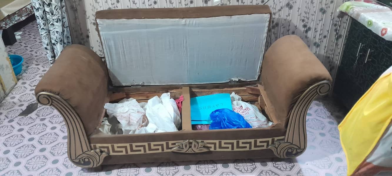 Sofa and Storage items 1