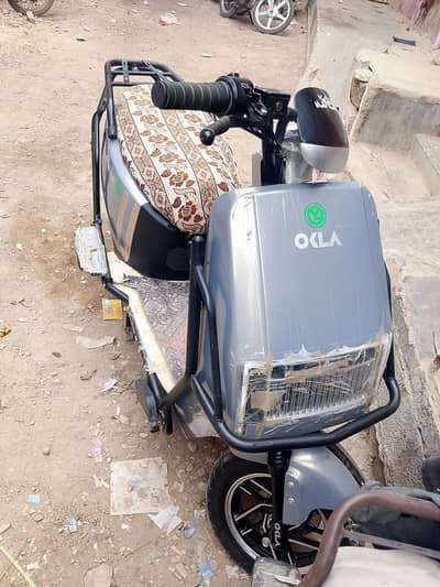 EV OKLA Onyx 26 model under warranty