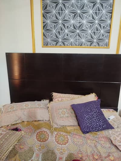 Double Bed with Dressing Table for sale