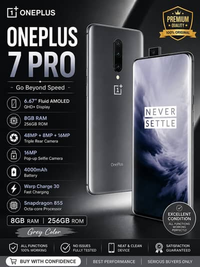 One plus 7 pro 8/256