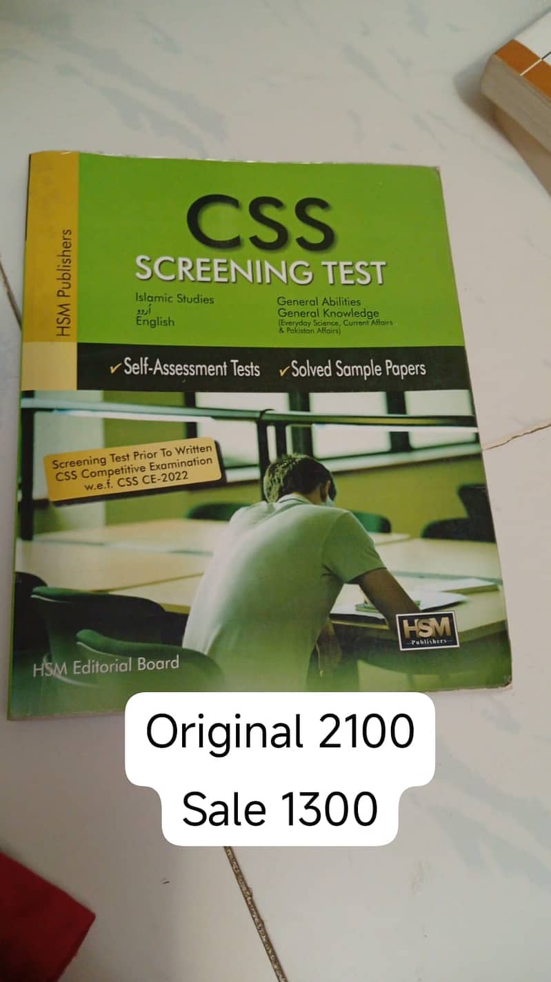 CSS exams books 5