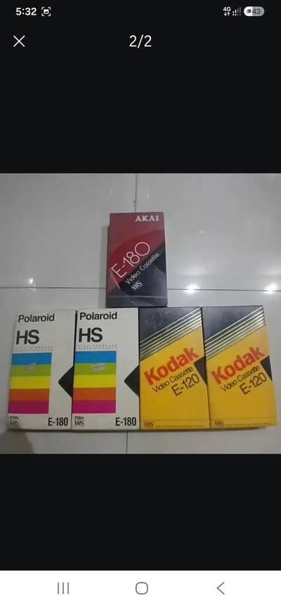 Cassetes recorders for sale . . .