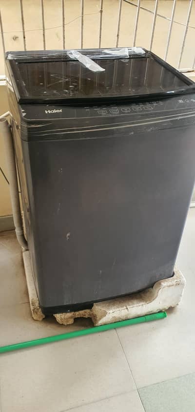 Haier fully automatic brand new machine untouched urgent sale 80000