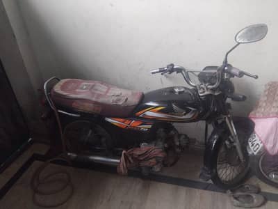 Honda CD 70 2022 model first owner bike lush condition