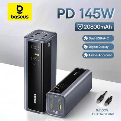 Baseus 145w/ Romoss 130w Powerbanks 20000 mah new