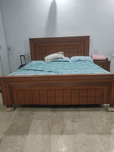 Double Bed and Mattress