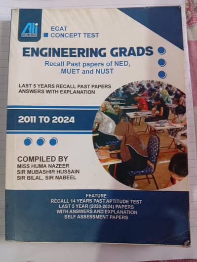 NED/MUET/NUST PAST PAPERS FOR ECAT PREPARATION