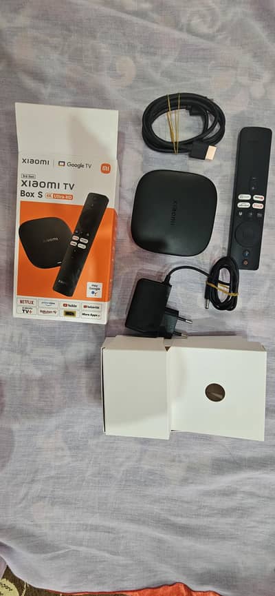 The Xiaomi TV Box S (3rd Gen) only 3 days used
