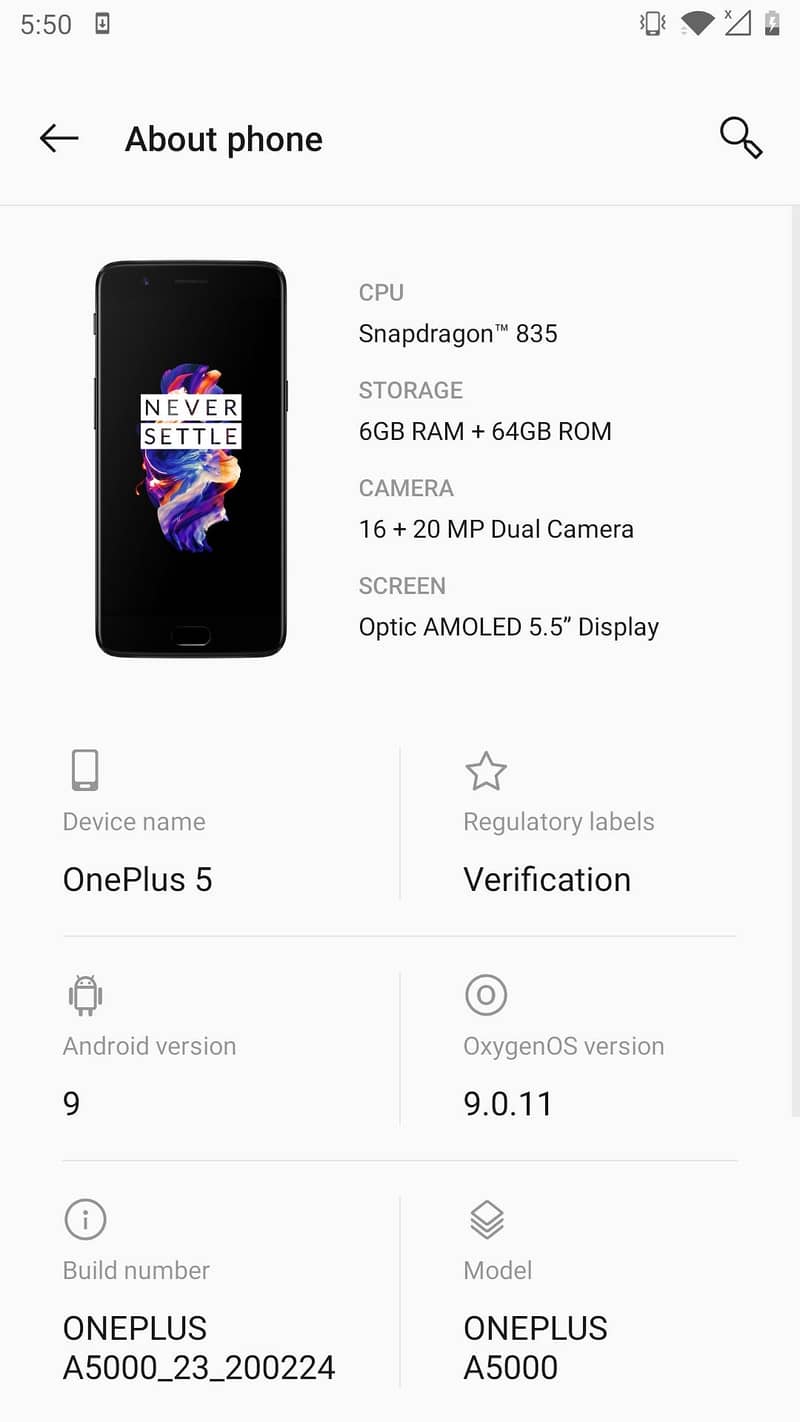 One Plus 5 1