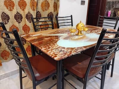 iron Dinning Table