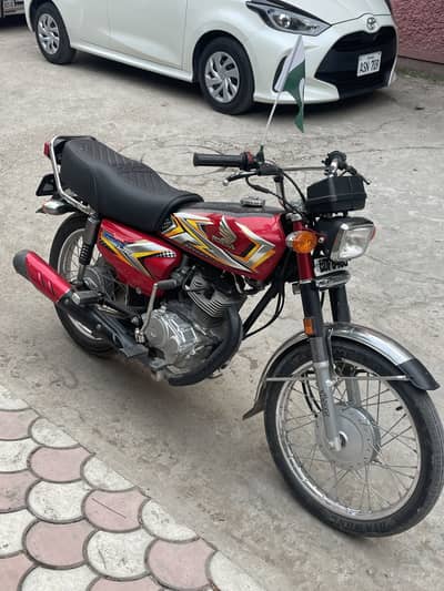 Honda CG 125 2025 Red!