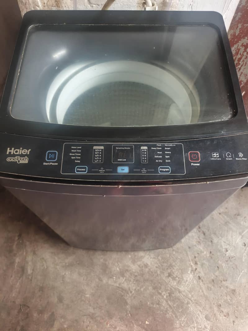 Haier washing Machine Automatic 2
