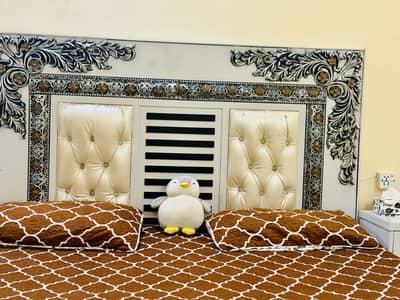 Wooden Bed for Sale – Good Condition