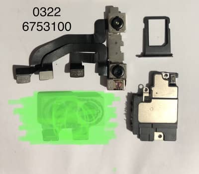 Apple iPhone X front camera speaker or sim jacket