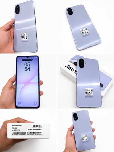 For sale: Samsung Galaxy A07 6GB 128GB Light Violet - 10/10 Condition